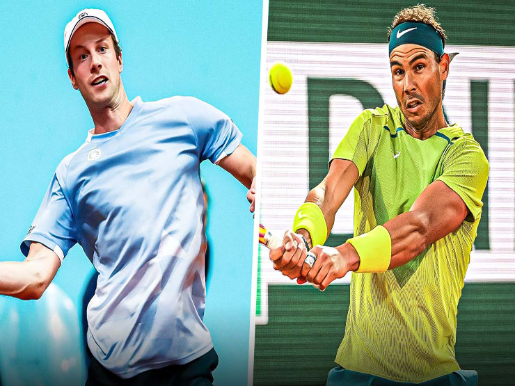 Video tennis Van de Zandschulp - Nadal: Sức mạnh vượt trội, ”Vua đất nện” giành vé (Roland Garros)