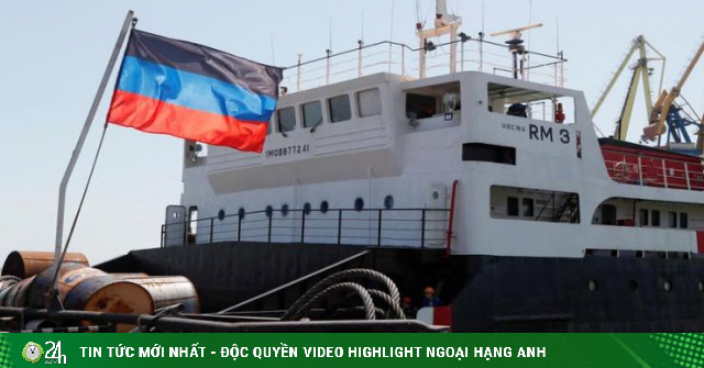 自俄羅斯控制該市以來第一艘離開馬里烏波爾的貨輪
