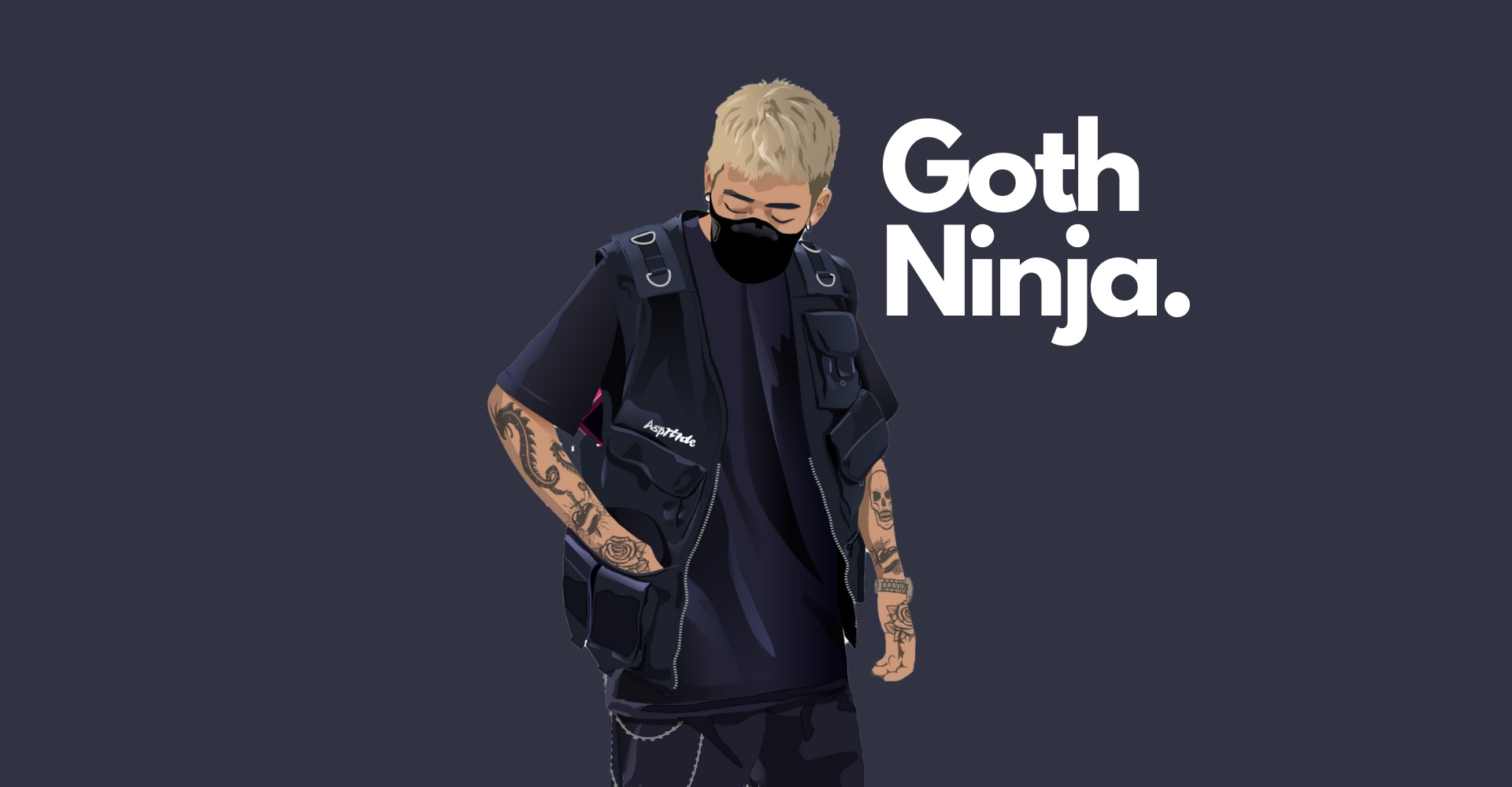 Ninja goth: Một nhánh thú vị của thời trang streetwear - 1