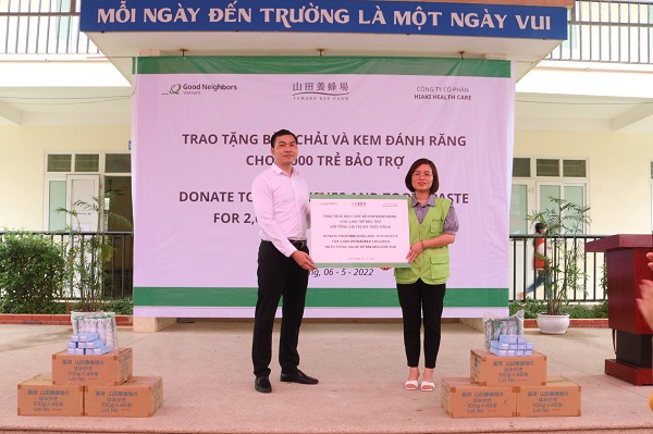 Hiaki Health Care cùng quỹ bảo trợ trẻ em GNI đồng tổ chức thực hiện chương trình từ thiện trao quà cho trẻ em tỉnh Tuyên Quang - 2