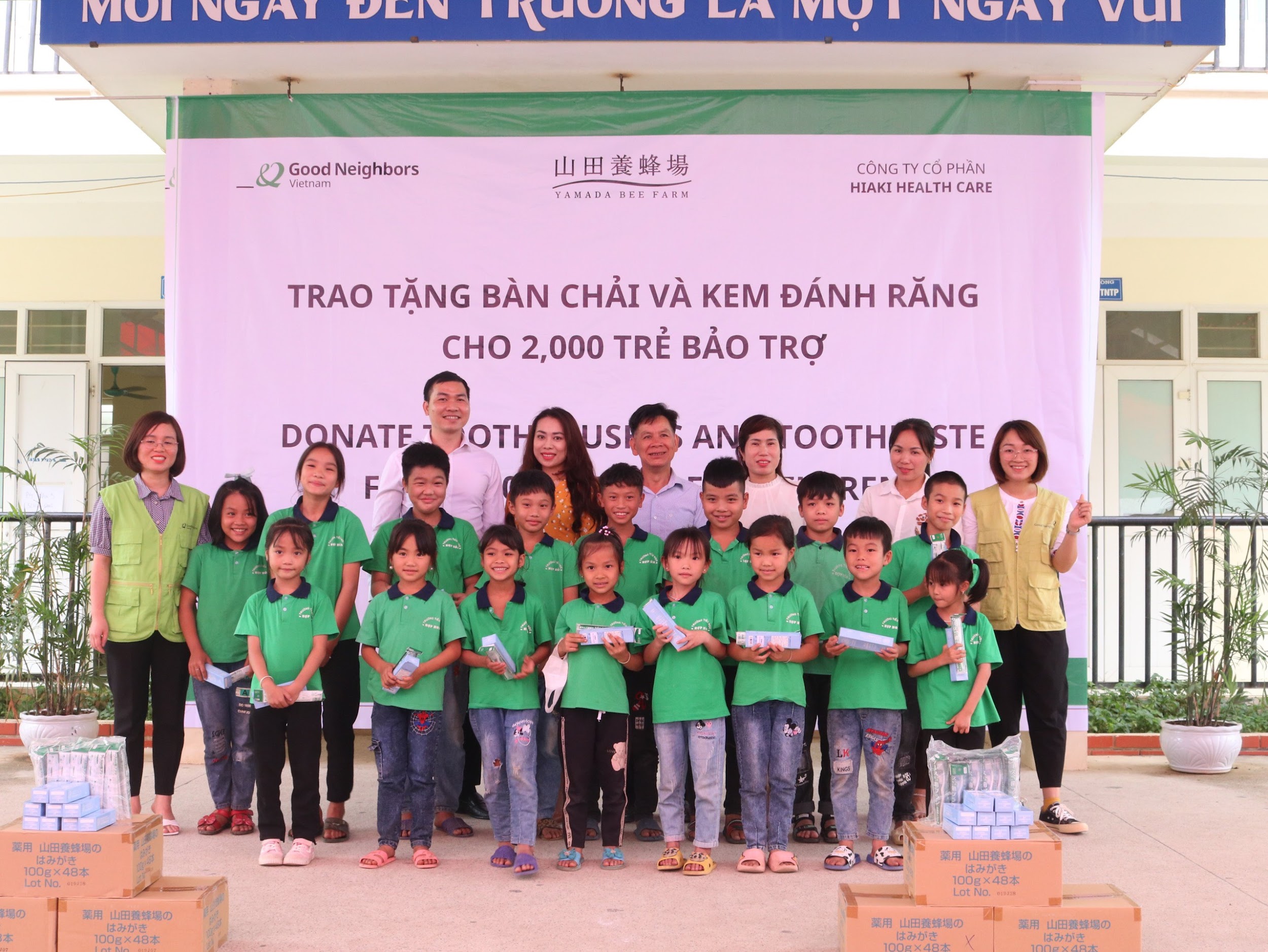 Hiaki Health Care cùng quỹ bảo trợ trẻ em GNI đồng tổ chức thực hiện chương trình từ thiện trao quà cho trẻ em tỉnh Tuyên Quang - 4