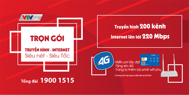 Khách hàng Hà Nội nhận miễn phí sim 4G từ VTVcab - 1