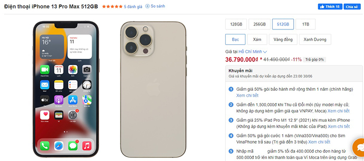 Top iPhone xịn mịn giảm giá sâu nhất tháng 6 - 3