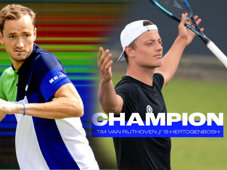 Nóng tennis: Medvedev thua sốc đối thủ hạng 205, vỡ mộng vô địch ở Hà Lan