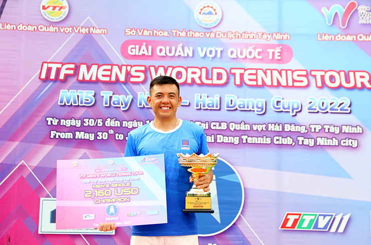 Lý Hoàng Nam lập cú đúp vô địch giải tennis nhà nghề, trở lại top 400 ATP - 1