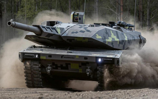Đức Trình Làng Mẫu Xe Tăng Chủ Lực Mới 'Báo Đen' Kf51 Panther