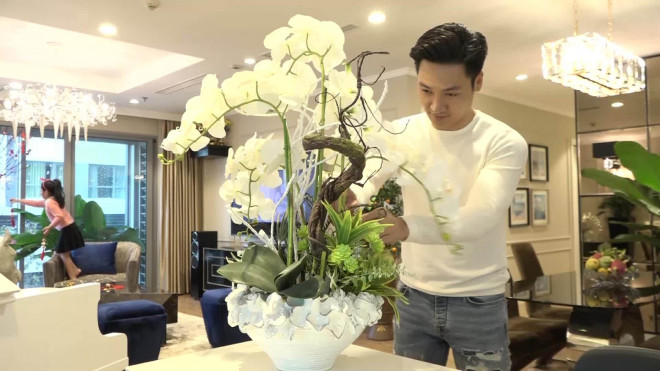 Mạnh Trường khoe biệt thự mới, vợ con ngất ngây nóng lòng muốn ở luôn - 9