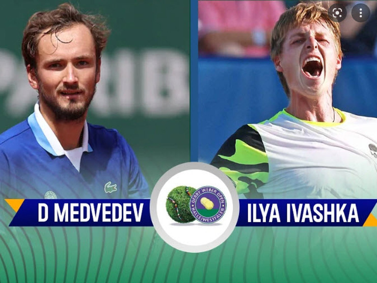 Video tennis Medvedev - Ivashka: Better class, deserved ticket (Halle Open)