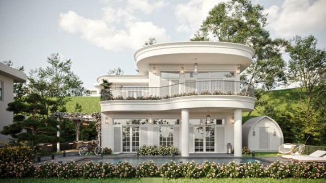 Mạnh Trường khoe biệt thự mới, vợ con ngất ngây nóng lòng muốn ở luôn - 1