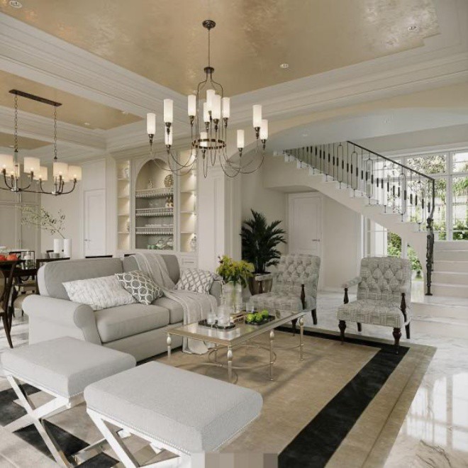 Mạnh Trường khoe biệt thự mới, vợ con ngất ngây nóng lòng muốn ở luôn - 6