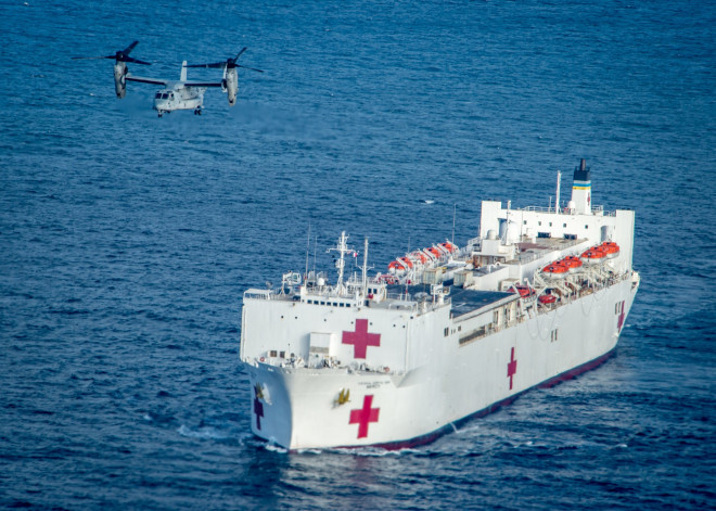アメリカ海軍最大の病院船がベトナムに到着-2