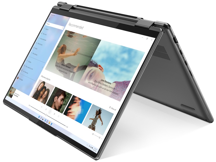 Lenovo tung loạt laptop Yoga mới chạy vi xử lý Intel thế hệ 12