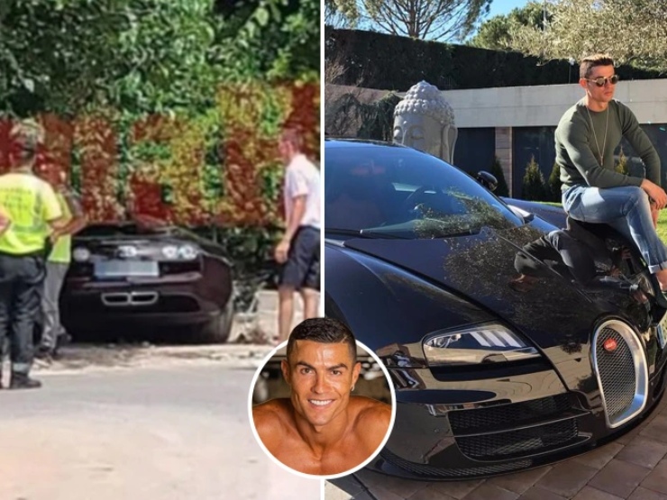 Siêu xe tiền tỷ của Ronaldo liên quan tai nạn ở TBN, CR7 hiện ra sao?