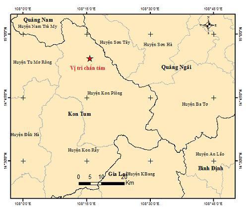 Kon Tum đón liên tiếp 3 trận động đất - 2