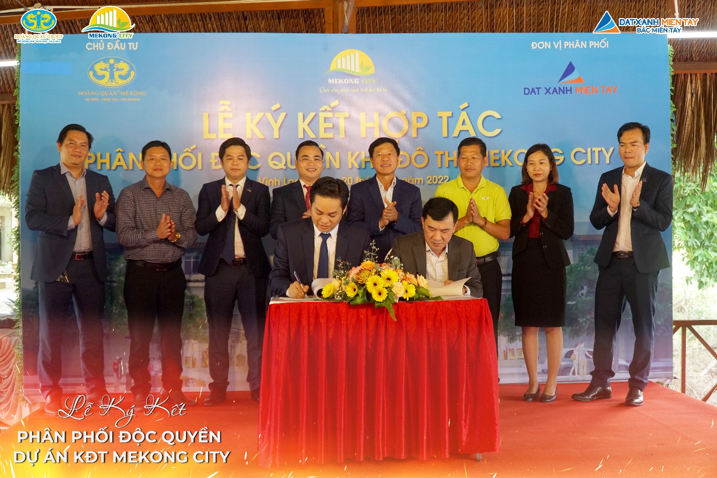 Lễ ký kết hợp tác phân phối độc quyền Khu đô thị Mekong City - 1