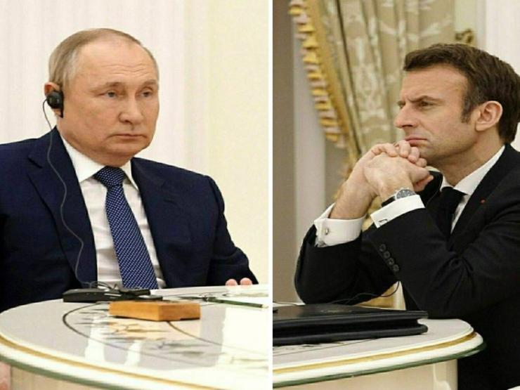 Cuộc nói chuyện căng thẳng giữa ông Macron và ông Putin ngay trước xung đột Ukraine