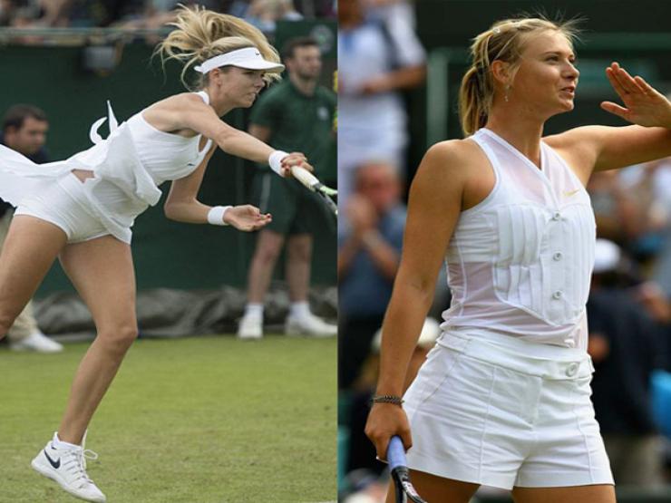 Người đẹp gây ồn ào vì trang phục Wimbledon: Chiếc váy hững hờ, sự cố Sharapova