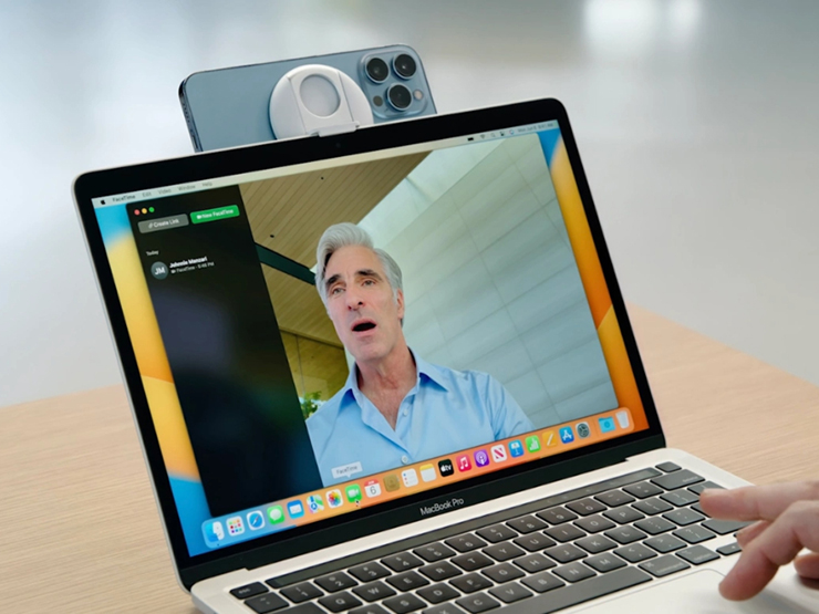 Apple giúp biến camera iPhone thành webcam cho MacBook