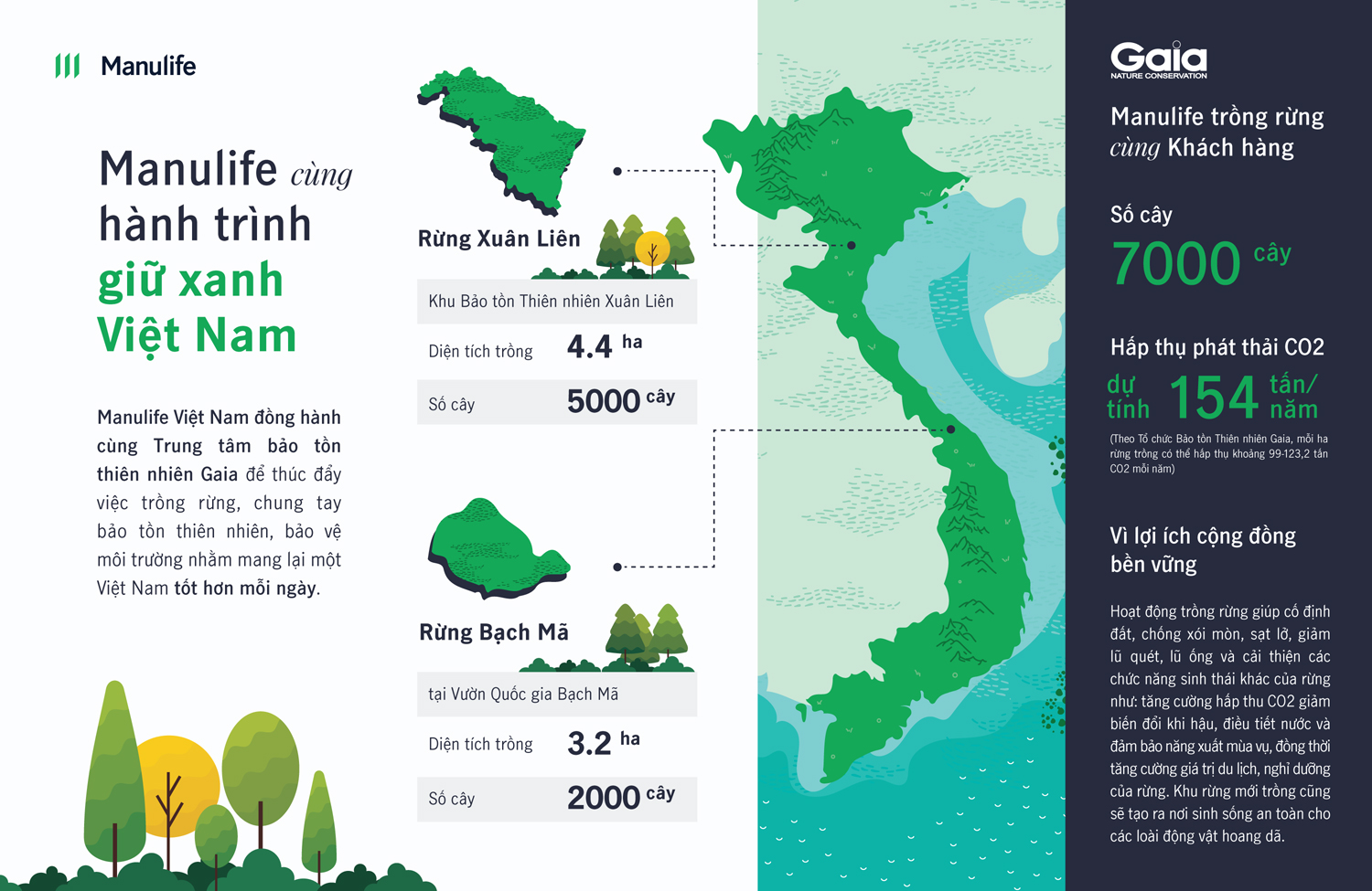 Manulife Việt Nam cùng khách hàng trồng rừng, hướng tới một tương lai bền vững - 1