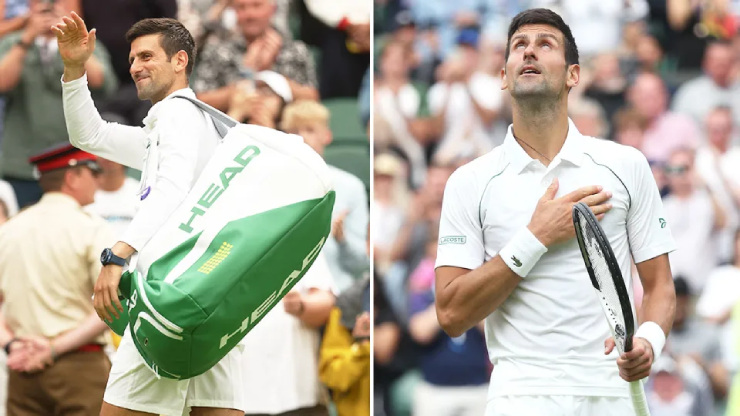Djokovic ngỡ ngàng vì được ủng hộ ở Wimbledon, Murray giao bóng xấu xí - 1
