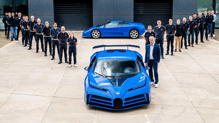 Siêu phẩm 200 tỷ đồng của Bugatti xuất xưởng - 1