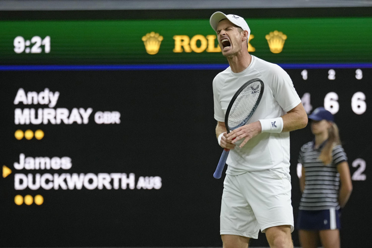 Video tennis Murray - Duckworth: Bừng tỉnh kịp thời, ngược dòng đáng nhớ (Wimbledon) - 1