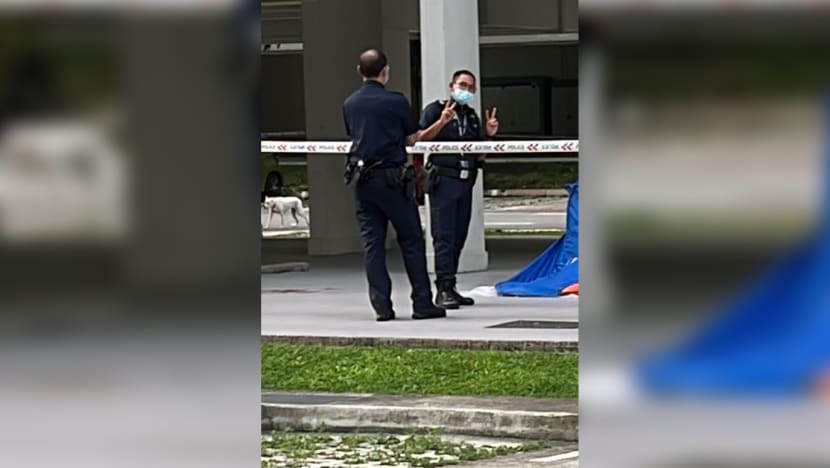 Sĩ quan có cử chỉ &#34;lạ&#34; gần tử thi, cảnh sát Singapore phải xin lỗi - 1