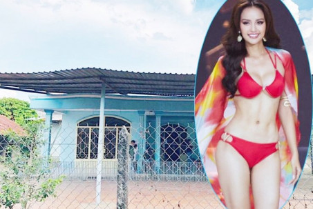 Nhà cấp 4 đơn sơ ở Tây Ninh của "Hoa hậu có body đẹp nhất"