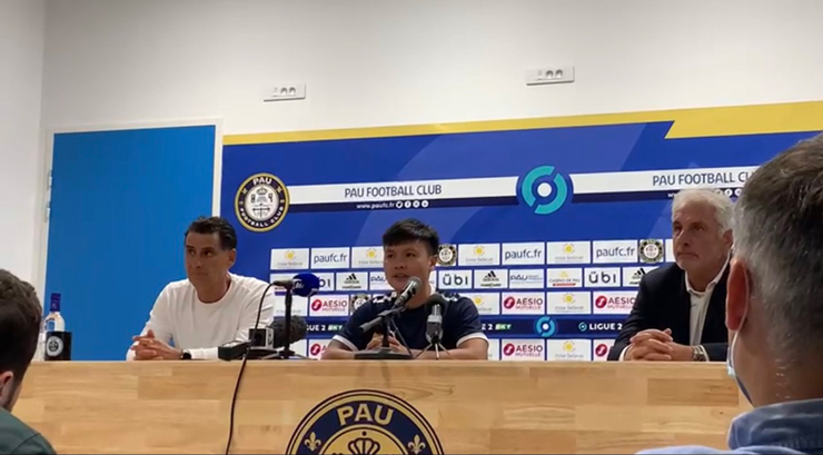 Quang Hải ra mắt Pau FC: Hải &#34;con&#34; lộ lý do chọn Ligue 2, HLV trưởng đánh giá cao điều gì? - 1