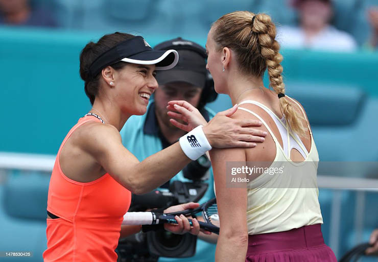 Tennis bán kết Miami Open: Kvitova nhọc nhằn khuất phục Cirstea, thẳng tiến chung kết - 1