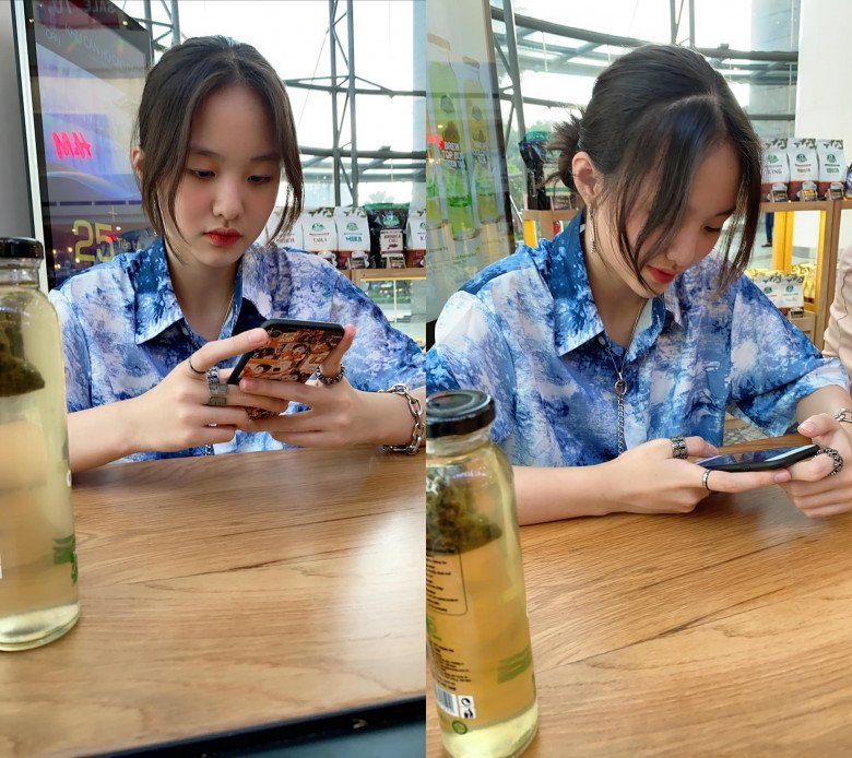 Con gái hoa khôi bóng chuyền Kim Huệ ngày càng đẹp, cao vượt trội, phổng phao ở tuổi 16 - 5