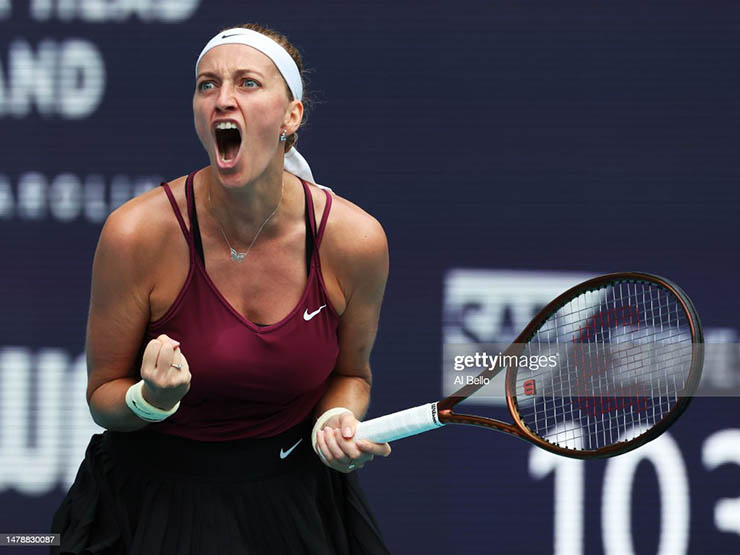 Video tennis Rybakina - Kvitova: Bản lĩnh tie-break, đăng quang xứng đáng (Miami Open) - 1
