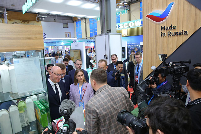 Triển lãm Made in Russia đầu tiên diễn ra thành công tại VIETNAM EXPO - 2