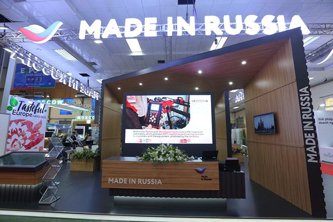 Triển lãm Made in Russia đầu tiên diễn ra thành công tại VIETNAM EXPO - 1