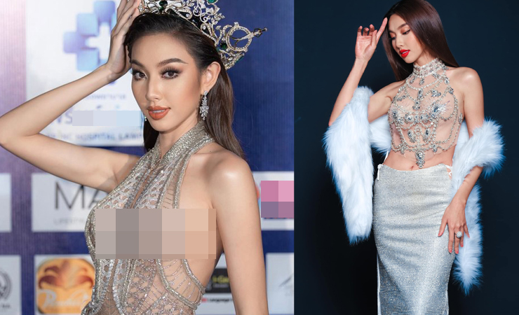 Hoa hậu Thùy Tiên là một trong những người đẹp gợi cảm nhất nhì showbiz Việt, ưa chuộng kiểu mẫu trong suốt.
