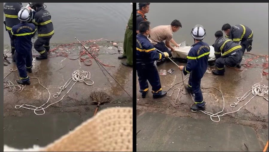 Hà Nội: Câu cá ở hồ, người đàn ông ngã xuống nước tử vong - 1