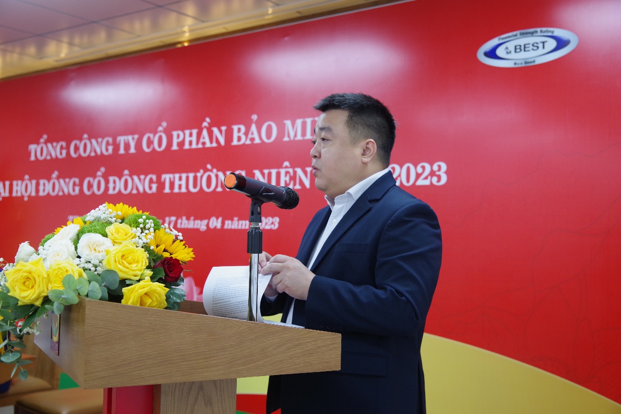 Bảo Minh tổ chức thành công Đại hội đồng cổ đông thường niên năm 2023 - 1