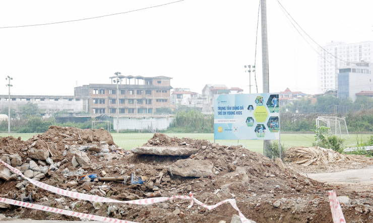 Cận cảnh dự án khu đô thị ở Hà Nội biến tướng thành sân bóng, cho thuê tùm lum - 11