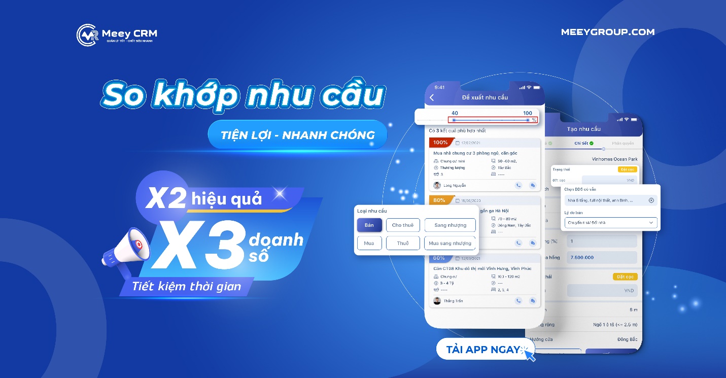 Ứng dụng quản lý khách hàng dành riêng cho nhà môi giới Meey CRM được xướng tên tại Sao Khuê 2023 - 3