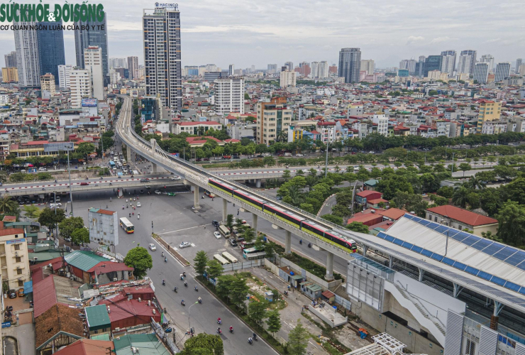 Cận cảnh tuyến metro Nhổn - ga Hà Nội trước khi vận hành đoạn trên cao - 2