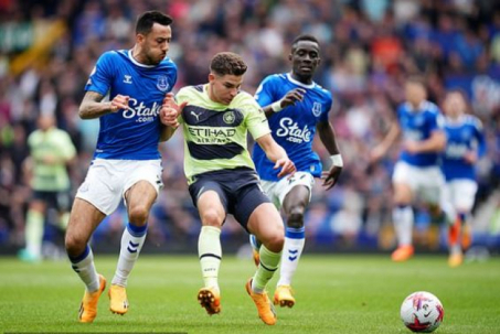 Tường thuật bóng đá Everton - Man City: Nhàn nhã giữ trắng lưới (Ngoại hạng Anh) (Hết giờ)