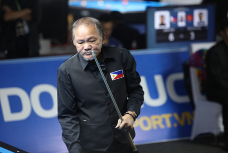 "Phù thủy bi-a" Reyes thua tủi hổ, đoàn Philippines sững sờ ở SEA Games