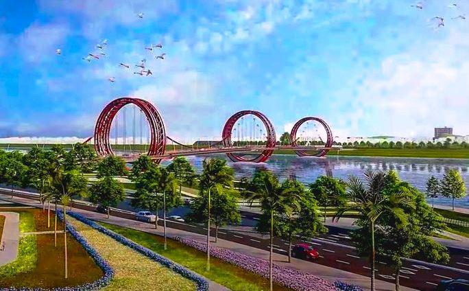 Ngắm thiết kế tuyệt đẹp cây cầu sắp xây trên sông Trà Khúc - 1
