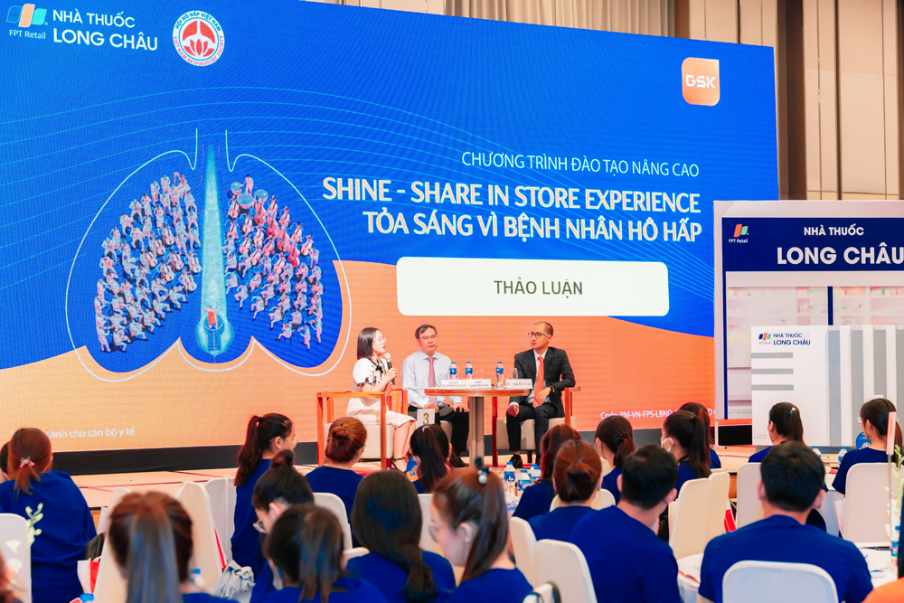 Gần 1.000 dược sĩ FPT Long Châu tham gia huấn luyện chuyên sâu chăm sóc bệnh nhân hen suyễn từ GSK Việt Nam - 2