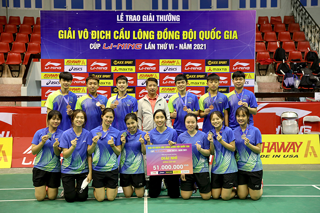 Li-Ning tiếp tục đồng hành cùng cầu lông Việt Nam tại Giải Vô địch cầu lông đồng đội quốc gia cup Li-Ning lần thứ VII - 1