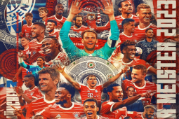 Bayern Munich vỡ òa mừng vô địch Bundesliga kịch tính bậc nhất lịch sử
