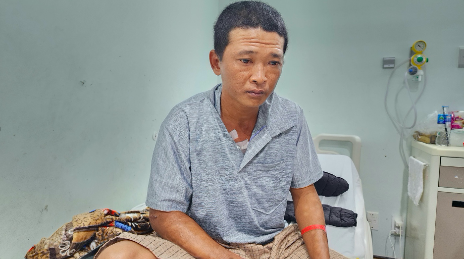 Người đàn ông cầm dao chém công an và hai bảo vệ dân phố - 1