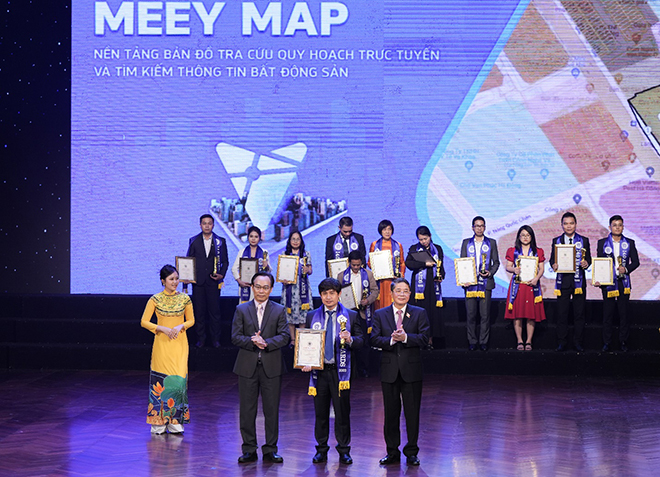 Nền tảng tra cứu quy hoạch mới nhất Meey Map nhận giải thưởng “I4.0 Awards - 1