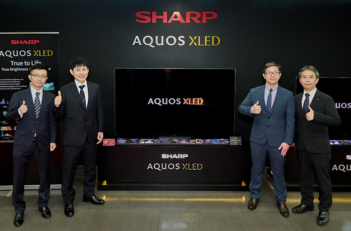Sharp ra mắt TV AQUOS XLED 4K mới nhất tại khu vực Châu Á, Trung Đông và Châu Phi - 1