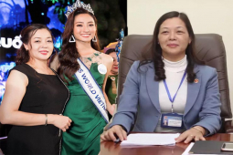 Thân thế mẹ ruột Hoa hậu Lương Thùy Linh: Đứng đầu kho bạc nhà nước một tỉnh, thời trẻ cũng là mỹ nhân